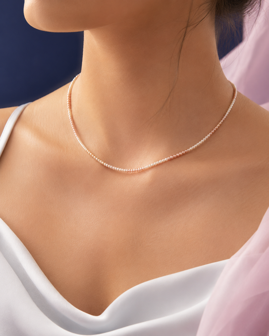 Button Multi Colour Necklace