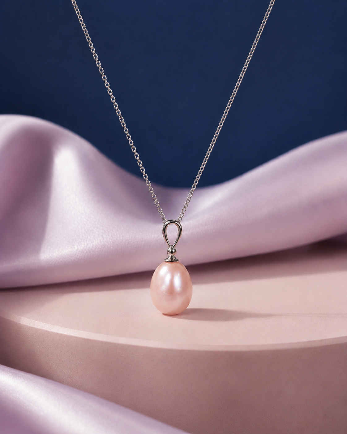 Blush Drop Pendant