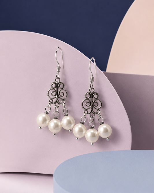 Victorian Pearl earring