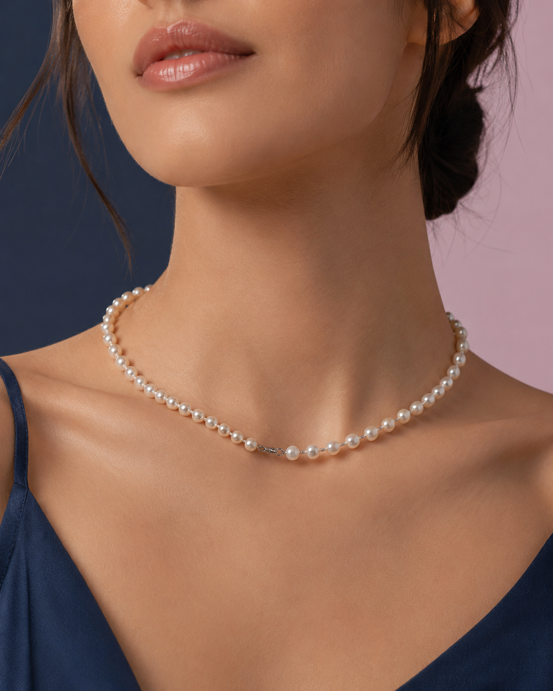 Irregular Pearl Necklace