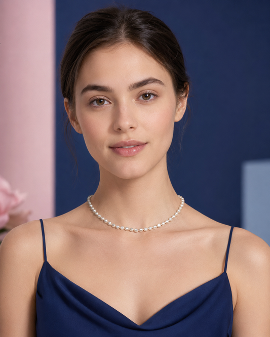 Irregular Pearl Necklace