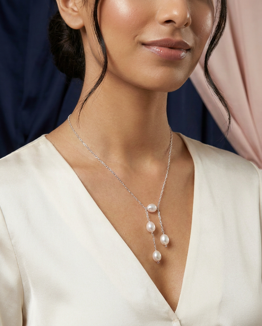 Cascade Pearl Necklace