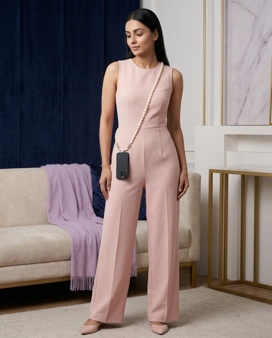 Crossbody Pearl Phone Strap